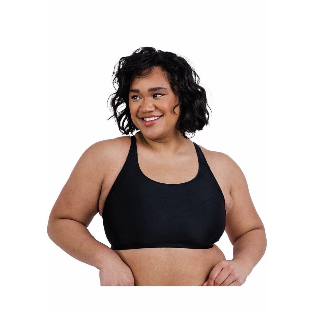MODLI Racerback Swim Bra With Removable Cups
